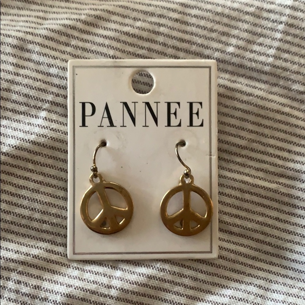 Peace Sign Earrings